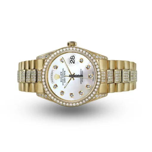Affordable Replica Rolex Day-date 36 18038 Automatic Movement Mens/unisex Watch - Image 3