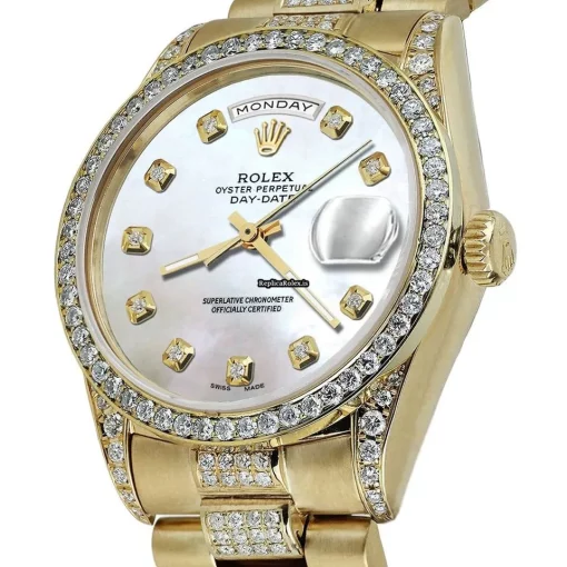 Affordable Replica Rolex Day-date 36 18038 Automatic Movement Mens/unisex Watch - Image 5