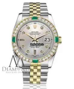 Well Made Replicas Rolex Lady-datejust 68274 Automatic Movement 26mm Gold/steel Case Womens Watch