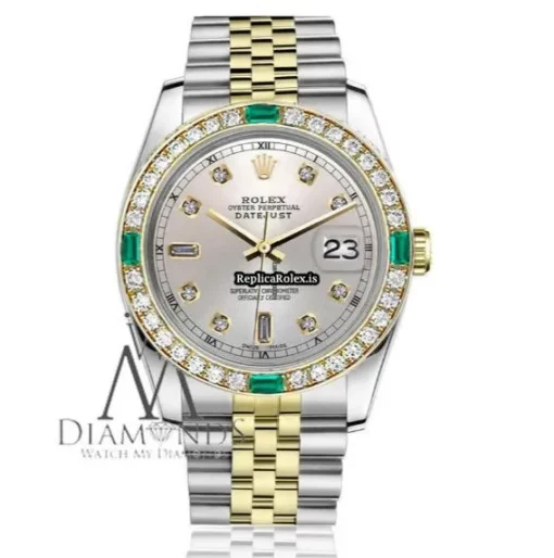 Well Made Replicas Rolex Lady-datejust 68274 Automatic Movement 26mm Gold/steel Case Womens Watch