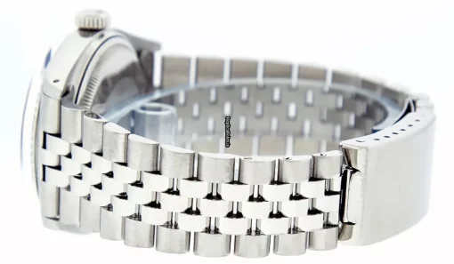 Distinctive Fake Rolex Datejust 16014 Caliber 3035 Automatic Movement 36mm Steel Case Mens/unisex Watch - Image 9
