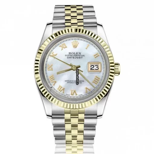 Marvellous Copies Rolex Datejust 16013 Automatic Movement 36mm Gold/steel Case Mens/unisex Watch