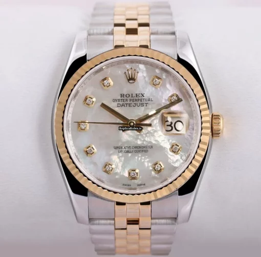 Defect Replica Rolex Datejust 116233 Automatic Movement 36mm Steel Case Mens/unisex Watch - Image 2