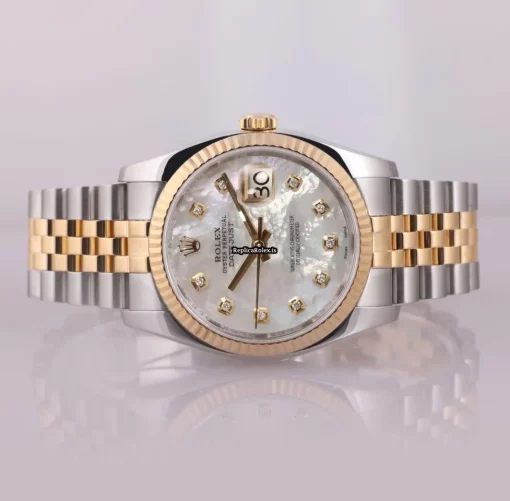 Defect Replica Rolex Datejust 116233 Automatic Movement 36mm Steel Case Mens/unisex Watch - Image 4