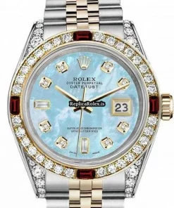 Distinctive Clone Rolex Datejust II 16013 Automatic Movement 36mm Gold/steel Case Mens/unisex Watch