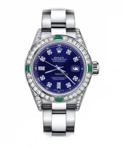 Superb Replica Rolex Oyster Perpetual Lady Date 69160 Automatic Movement 26mm Steel Case Womens Watch
