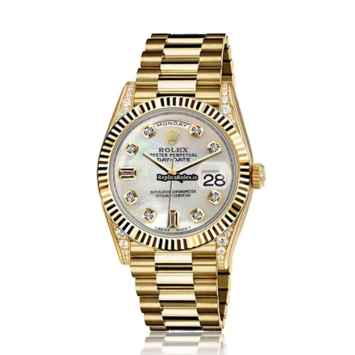 Remarkable Knockoff Rolex Day-date 36 18038 Automatic Movement Mens/unisex Watch - Image 2