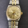 Durable Replica Rolex Datejust Oysterquartz 17013 Caliber 5035 Quartz Movement 36x42mm Gold/steel Case Mens/unisex Watch