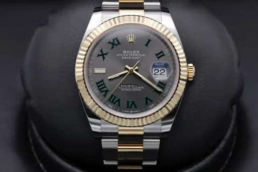 Remarkable Fake Rolex Datejust 126333 41mm Gold/steel Case Watch