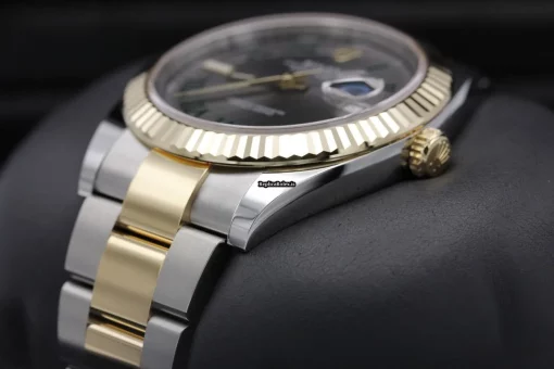 Remarkable Fake Rolex Datejust 126333 41mm Gold/steel Case Watch - Image 2