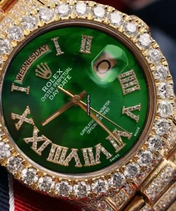 1:1 Replica Rolex Day-date 36 18038 Automatic Movement 36mm Yellow Gold Case Mens/unisex Watch
