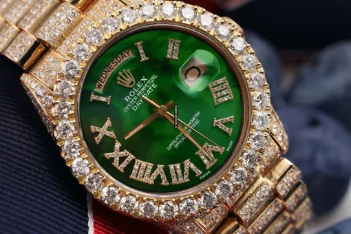 1:1 Replica Rolex Day-date 36 18038 Automatic Movement 36mm Yellow Gold Case Mens/unisex Watch