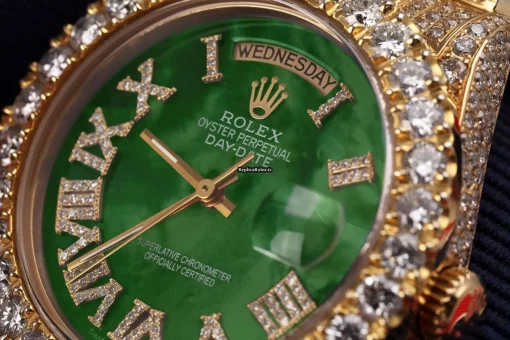 1:1 Replica Rolex Day-date 36 18038 Automatic Movement 36mm Yellow Gold Case Mens/unisex Watch - Image 4