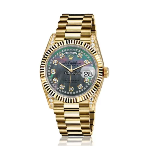 Swiss Fake Rolex Day-date 36 18038 Automatic Movement Mens/unisex Watch - Image 2