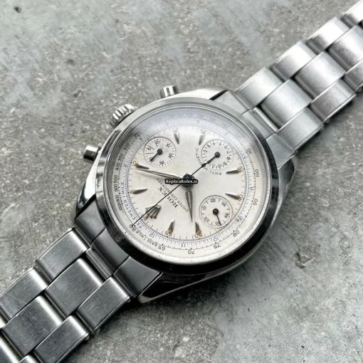 Well Made Replica Rolex Chronograph 6234 Manual Winding Movement 36mm Steel Case Mens/unisex Watch - Image 3