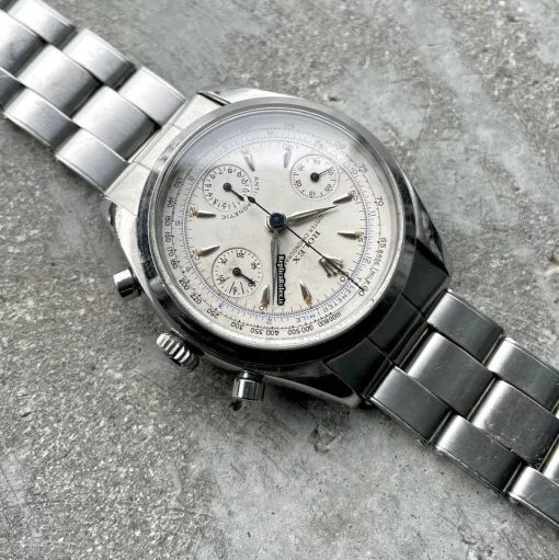 Well Made Replica Rolex Chronograph 6234 Manual Winding Movement 36mm Steel Case Mens/unisex Watch - Image 4