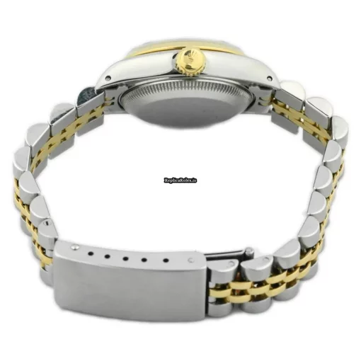 Affordable Replica Rolex Lady-datejust 69173 Caliber 2135 Automatic Movement 26mm Gold/steel Case Womens Watch - Image 4