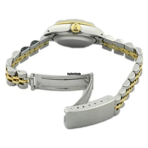 Affordable Replica Rolex Lady-datejust 69173 Caliber 2135 Automatic Movement 26mm Gold/steel Case Womens Watch - Image 5
