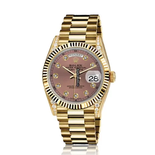 Incredible Replica Rolex Day-date 36 18038 Automatic Movement Mens/unisex Watch - Image 2