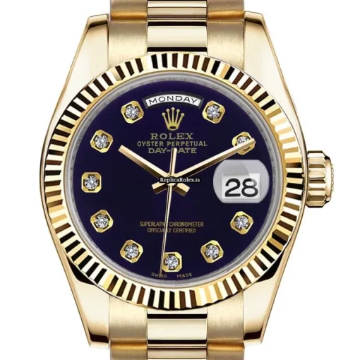 Lovely Clone Rolex Day-date 36 18038 Automatic Movement Mens/unisex Watch