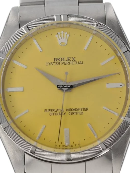 1:1 Replica Rolex Oyster Perpetual 34 1007 34mm Steel Case Watch - Image 2