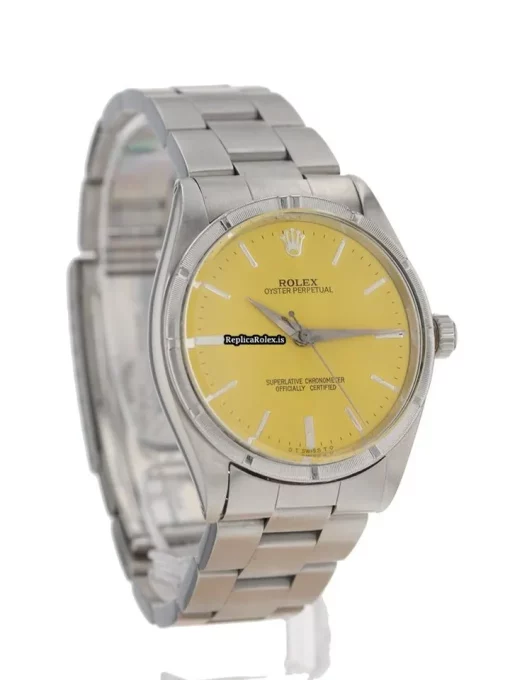 1:1 Replica Rolex Oyster Perpetual 34 1007 34mm Steel Case Watch - Image 5