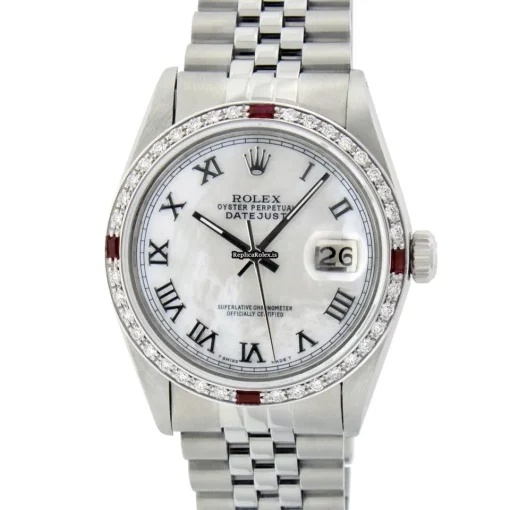 Awesome Fake Rolex Datejust Caliber 3035 Automatic Movement 36mm Steel Case Mens/unisex Watch - Image 2
