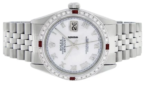 Awesome Fake Rolex Datejust Caliber 3035 Automatic Movement 36mm Steel Case Mens/unisex Watch - Image 3