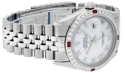 Awesome Fake Rolex Datejust Caliber 3035 Automatic Movement 36mm Steel Case Mens/unisex Watch - Image 4