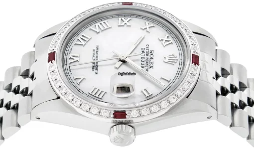 Awesome Fake Rolex Datejust Caliber 3035 Automatic Movement 36mm Steel Case Mens/unisex Watch - Image 9