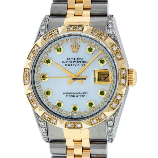 Great Replica Rolex Datejust 16013 Caliber 3035 Automatic Movement 36mm Gold/steel Case Mens/unisex Watch
