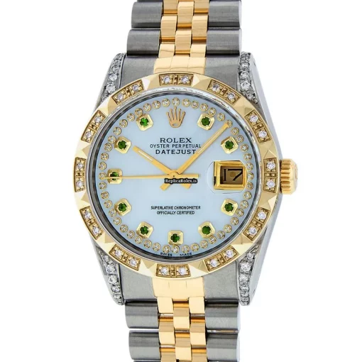 Great Replica Rolex Datejust 16013 Caliber 3035 Automatic Movement 36mm Gold/steel Case Mens/unisex Watch - Image 2