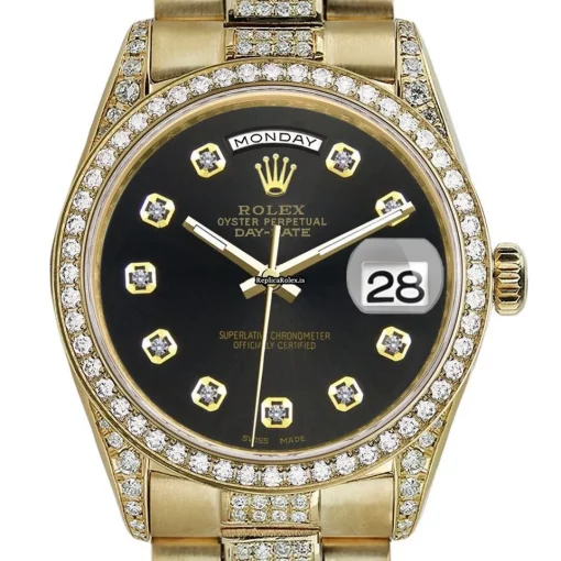 Inexpensive Fake Rolex Day-date 36 18038 Automatic Movement Mens/unisex Watch