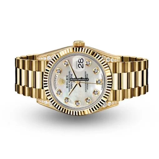 Excellent Fake Rolex Day-date 36 18038 Automatic Movement Mens/unisex Watch - Image 5