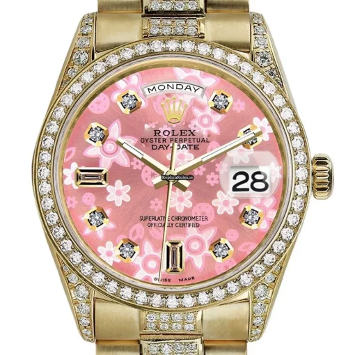 Offering Fake Rolex Day-date 36 18038 Automatic Movement Mens/unisex Watch