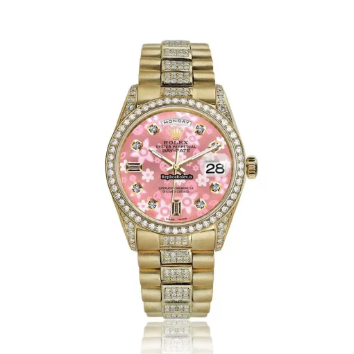 Offering Fake Rolex Day-date 36 18038 Automatic Movement Mens/unisex Watch - Image 2