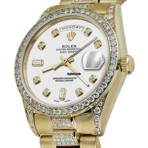 Neat Replica Rolex Day-date 36 18038 Automatic Movement Mens/unisex Watch - Image 5