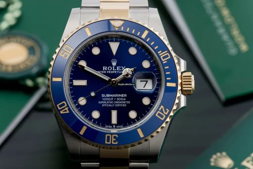 Beautiful Fake Rolex Submariner Date 126613lb Caliber 3235 Automatic Movement 41mm Gold/steel Case Mens/unisex Watch - Image 4
