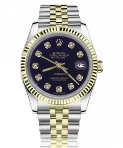 Cool Fake Rolex Datejust 16013 Automatic Movement 36mm Gold/steel Case Mens/unisex Watch