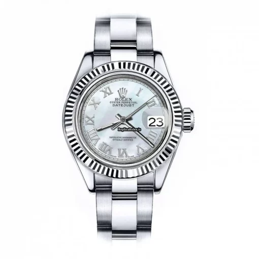 Aaa Fake Rolex Lady-datejust 68274 Automatic Movement 26mm Steel Case Womens Watch