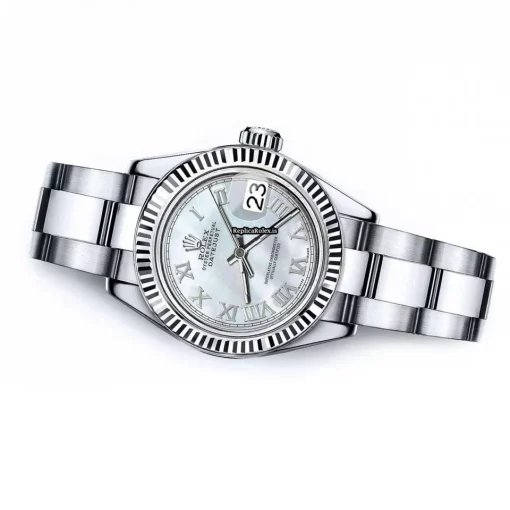 Aaa Fake Rolex Lady-datejust 68274 Automatic Movement 26mm Steel Case Womens Watch - Image 2