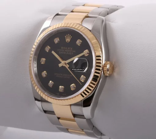 Inexpensive Replica Rolex Datejust 116233 Automatic Movement 36mm Steel Case Mens/unisex Watch - Image 3