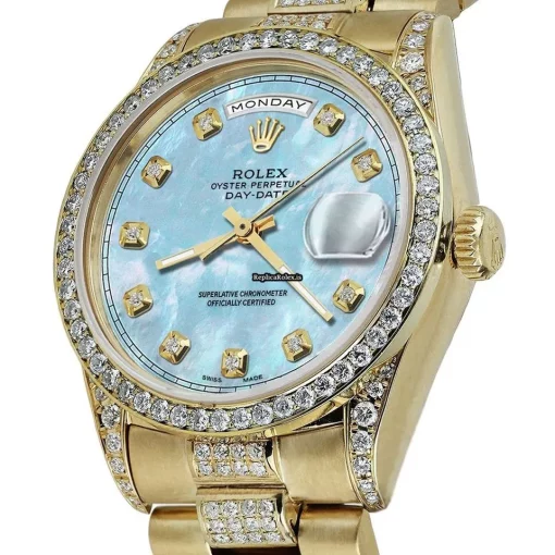 Terrific Replica Rolex Day-date 36 18038 Automatic Movement Mens/unisex Watch - Image 5