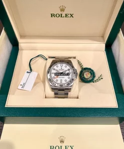 Pleasing Replica Rolex Explorer II 216570 Caliber 3187 Automatic Movement 42mm Steel Case Mens/unisex Watch