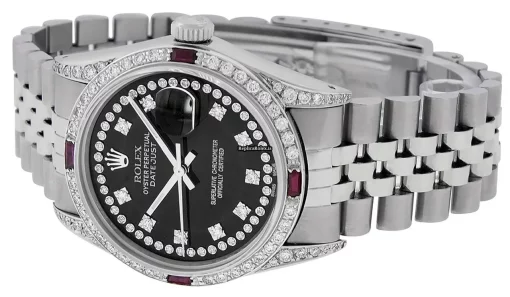Recommend Fakes Rolex Datejust Caliber 3035 Automatic Movement 36mm Steel Case Mens/unisex Watch - Image 9