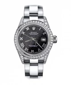 Discount Replica Rolex Oyster Perpetual Lady Date 69160 Automatic Movement 26mm Steel Case Womens Watch
