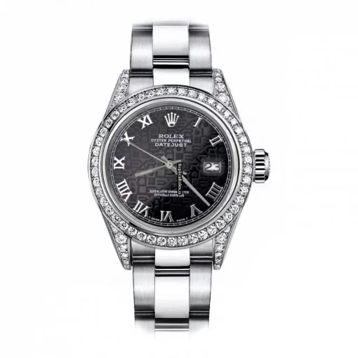 Discount Replica Rolex Oyster Perpetual Lady Date 69160 Automatic Movement 26mm Steel Case Womens Watch