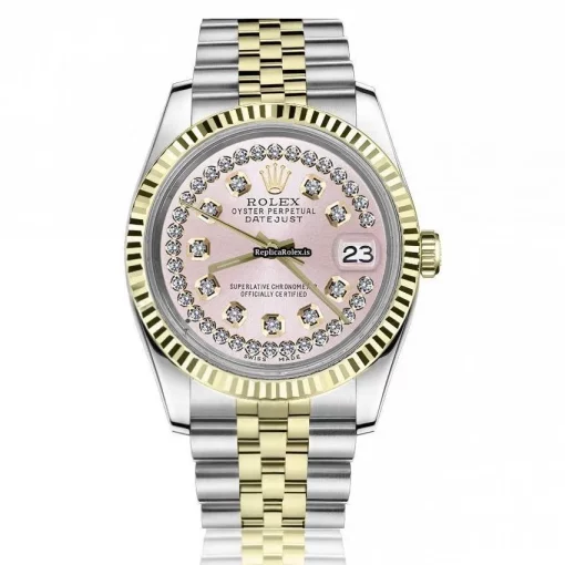Great Replica Rolex Datejust 16013 Automatic Movement 36mm Gold/steel Case Mens/unisex Watch