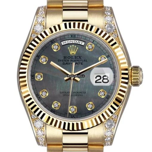 Nice Replicas Rolex Day-date 36 18038 Automatic Movement Mens/unisex Watch