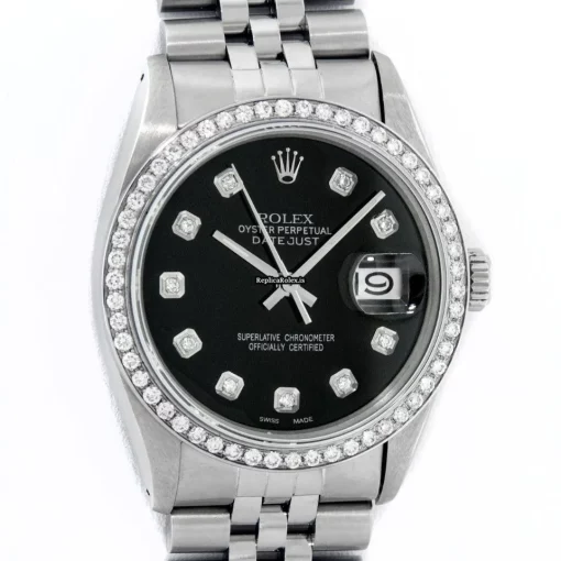 Neat Fake Rolex Datejust 16030 Caliber 3035 Automatic Movement 36mm Steel Case Mens/unisex Watch